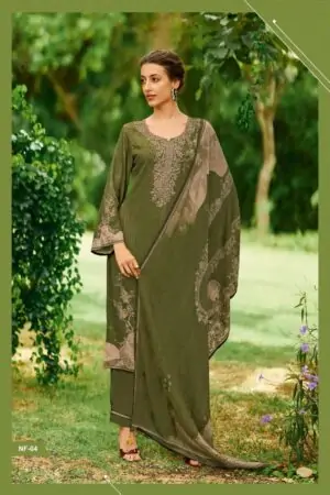 My Fashion Road Varsha Niloufer Digital Printed Muslin Suit | NF-04