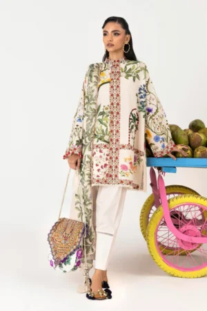 My Fashion Road Sana Safinaz Mahay Spring ’26 Unstitched Suit Vol. 1 | 005A