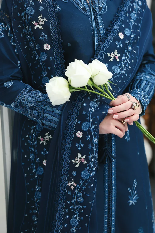 My Fashion Road Qalamkar Qline Lawn Collection 2026 | RP-10 ZOHAL