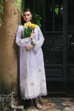 My Fashion Road Qalamkar Qline Lawn Collection 2026 | RP-14 ALEEN