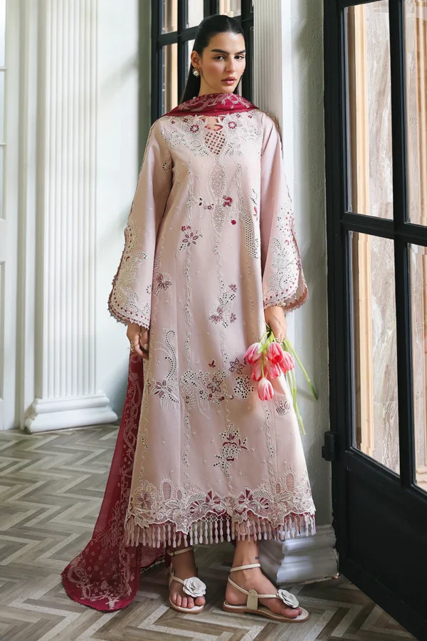 My Fashion Road Qalamkar Qline Lawn Collection 2026 | RP-09 REYNA
