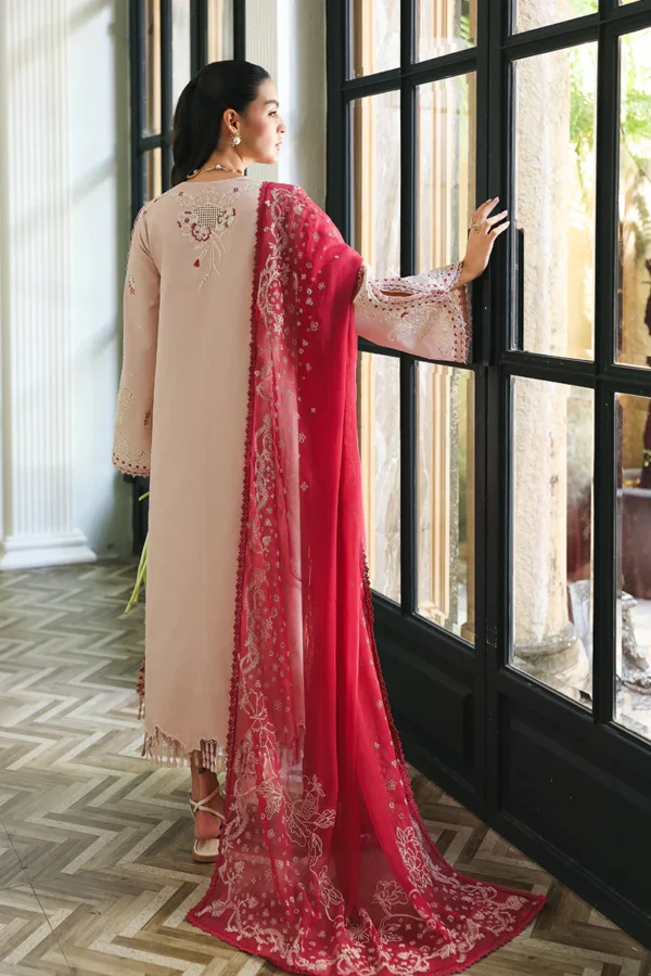 My Fashion Road Qalamkar Qline Lawn Collection 2026 | RP-09 REYNA