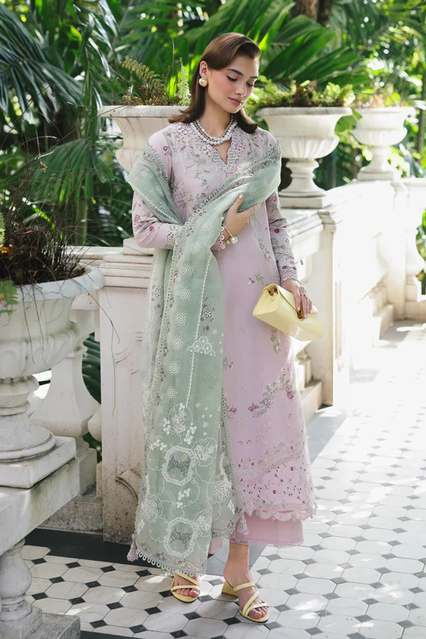 My Fashion Road Qalamkar Qline Lawn Collection 2026 | RP-11 INAYA
