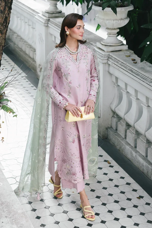 My Fashion Road Qalamkar Qline Lawn Collection 2026 | RP-11 INAYA