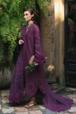 My Fashion Road Qalamkar Qline Lawn Collection 2026 | RP-08 LIORA