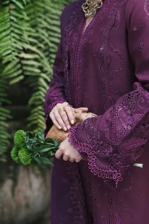 My Fashion Road Qalamkar Qline Lawn Collection 2026 | RP-08 LIORA