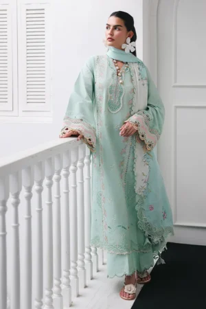 My Fashion Road Qalamkar Qline Lawn Collection 2026 | RP-05 RAHA