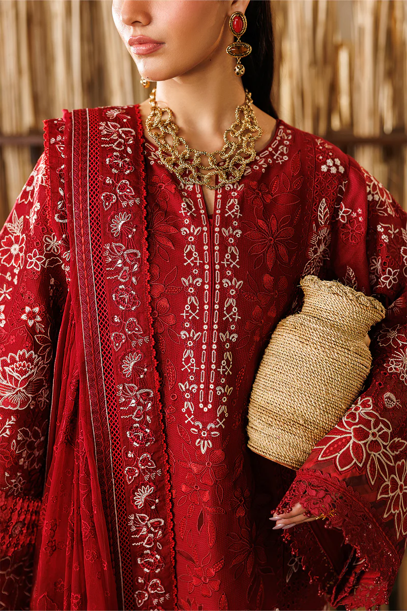 My Fashion Road Maria B Eid Lawn Unstitched Collection 2026 | D05 My Fashion Road Maria B Eid Lawn Unstitched Collection 2026 | D05