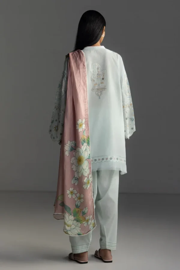 My Fashion Road Coco Lawn by Zara Shahjahan Unstitched Collection 2026 | 07 B