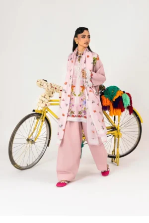 My Fashion Road Sana Safinaz Mahay Spring ’26 Unstitched Suit Vol. 1 | 003B