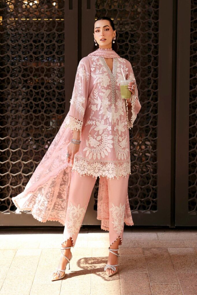 My Fashion Road Maria B Eid Lawn Unstitched Collection 2026 | 03A