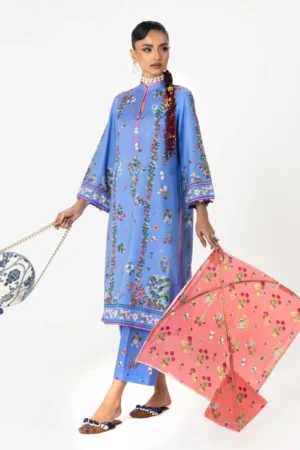 My Fashion Road Sana Safinaz Mahay Spring ’26 Unstitched Suit Vol. 1 | 006B
