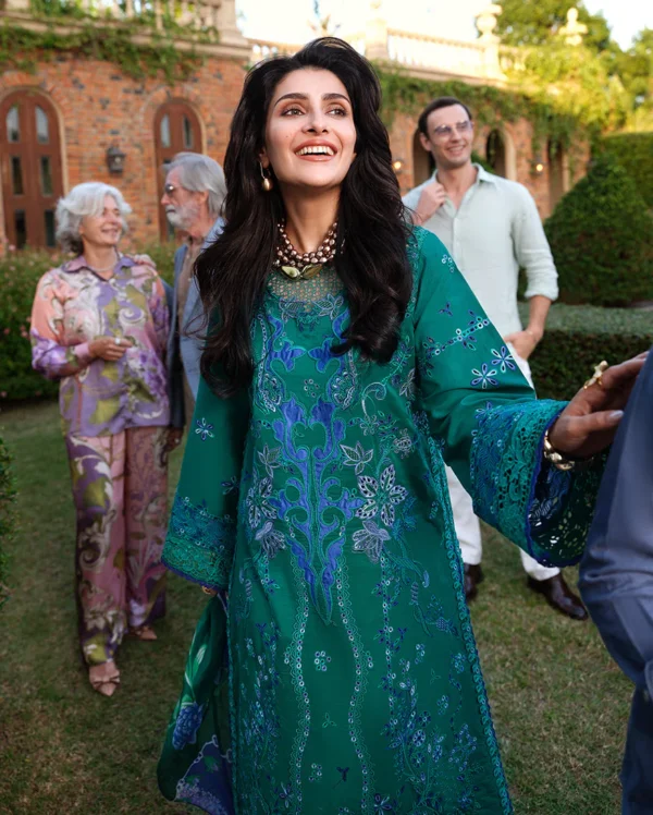My Fashion Road Mushq Amoi Luxury Unstitched Lawn 2026 | Blooming Romance