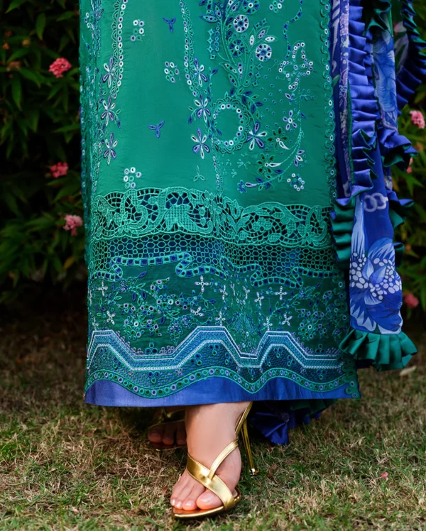 My Fashion Road Mushq Amoi Luxury Unstitched Lawn 2026 | Blooming Romance