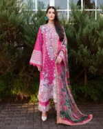 My Fashion Road Mushq Amoi Luxury Unstitched Lawn 2026 |Blushing Rose