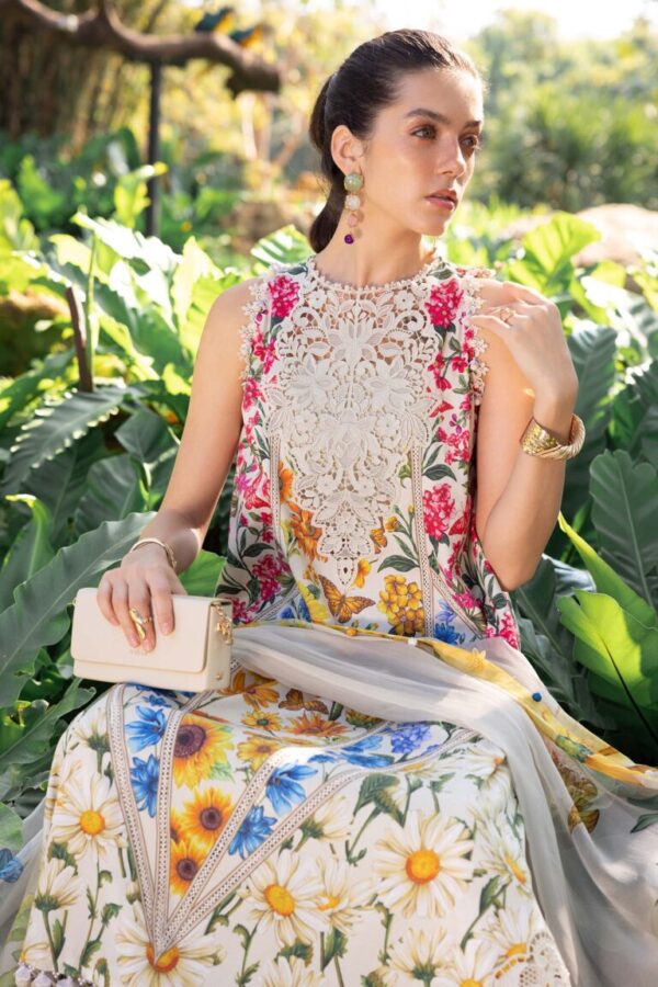My Fashion Road Maria B M.Prints Lawn Unstitched Suits Vol-1 2026 | MPT-2910-A