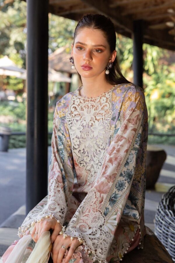 My Fashion Road Maria B M.Prints Lawn Unstitched Suits Vol-1 2026 | MPT-2910-B