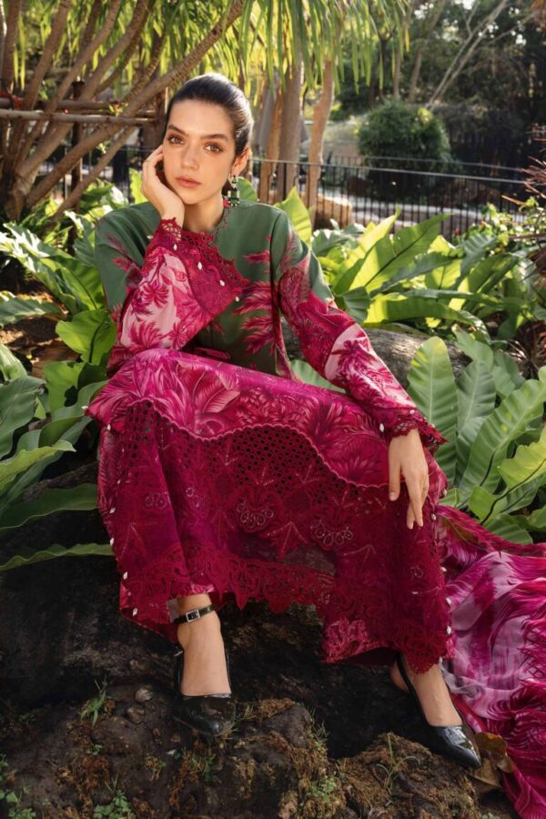My Fashion Road Maria B M.Prints Lawn Unstitched Suits Vol-1 2026 | MPT-2911-B
