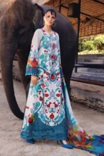 My Fashion Road Maria B M.Prints Lawn Unstitched Suits Vol-1 2026 | MPT-2912-A