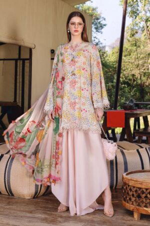 My Fashion Road Maria B M.Prints Lawn Unstitched Suits Vol-1 2026 | MPT-2914-A