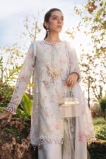 My Fashion Road Maria B M.Prints Lawn Unstitched Suits Vol-1 2026 | MPT-2901-A