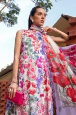 My Fashion Road Maria B M.Prints Lawn Unstitched Suits Vol-1 2026 | MPT-2902-A