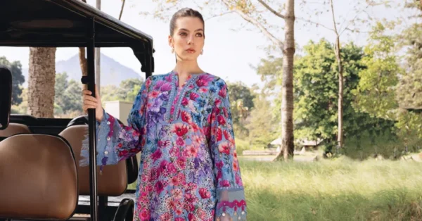 My Fashion Road Maria B M.Prints Lawn Unstitched Suits Vol-1 2026 | MPT-2902-B