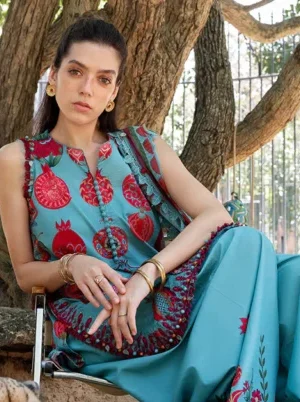 My Fashion Road Maria B M.Prints Lawn Unstitched Suits Vol-1 2026 | MPT-2903-B