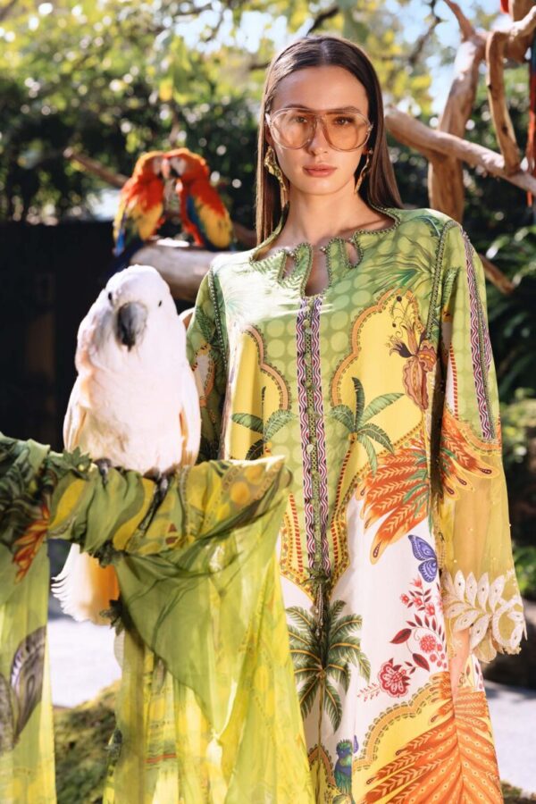 My Fashion Road Maria B M.Prints Lawn Unstitched Suits Vol-1 2026 | MPT-2905-B