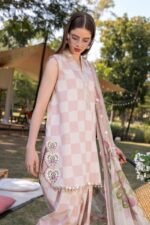 My Fashion Road Maria B M.Prints Lawn Unstitched Suits Vol-1 2026 | MPT-2906-A