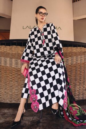 My Fashion Road Maria B M.Prints Lawn Unstitched Suits Vol-1 2026 | MPT-2906-B