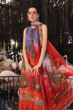 My Fashion Road Maria B M.Prints Lawn Unstitched Suits Vol-1 2026 | MPT-2907-B