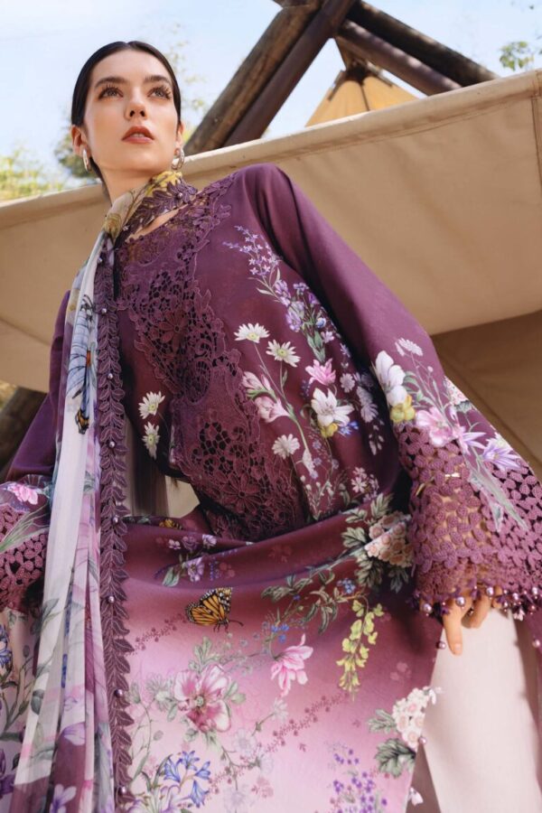 My Fashion Road Maria B M.Prints Lawn Unstitched Suits Vol-1 2026 | MPT-2909-B