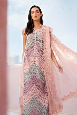 My Fashion Road Maria B Eid Lawn Unstitched Collection 2026 | 12B