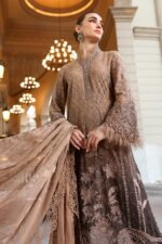 My Fashion Road Maria B Eid Lawn Unstitched Collection 2026 | 01A