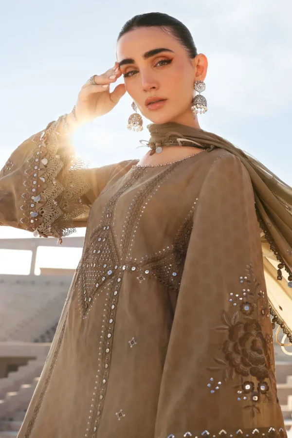 My Fashion Road Maria B Eid Lawn Unstitched Collection 2026 | 02A