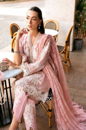 My Fashion Road Maria B Eid Lawn Unstitched Collection 2026 | 03A