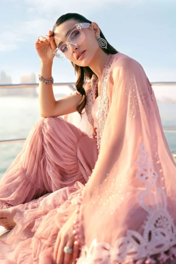 My Fashion Road Maria B Eid Lawn Unstitched Collection 2026 | 04B