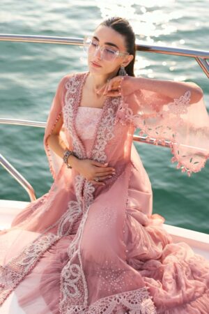 My Fashion Road Maria B Eid Lawn Unstitched Collection 2026 | 04B