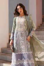 My Fashion Road Maria B Eid Lawn Unstitched Collection 2026 | 06B