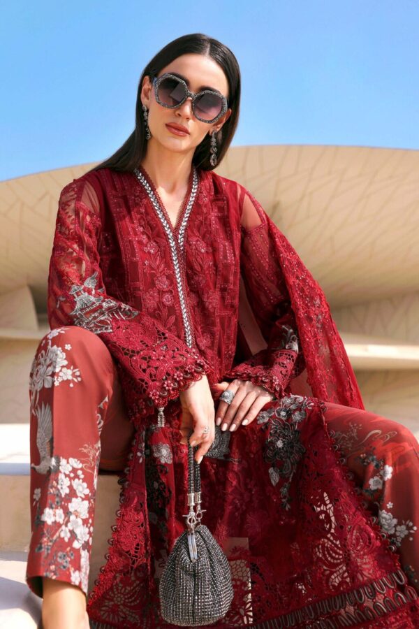 My Fashion Road Maria B Eid Lawn Unstitched Collection 2026 | 07A
