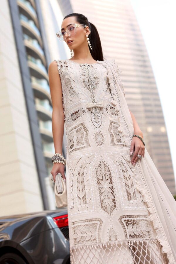 My Fashion Road Maria B Eid Lawn Unstitched Collection 2026 | 08A