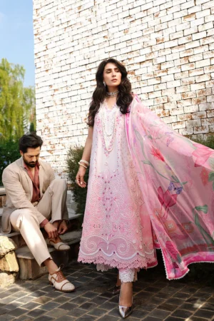 My Fashion Road Mushq Amoi Luxury Unstitched Lawn 2026 | Silent Dreamer