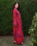 My Fashion Road Mushq Amoi Luxury Unstitched Lawn 2026 | Falling Petals