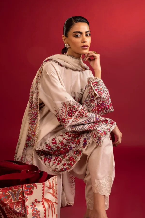 My Fashion Road Sana Safinaz Mahay Spring ’26 Unstitched Suit Vol. 1 | 004A