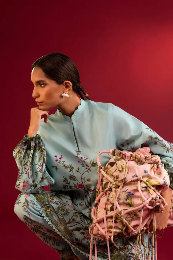 My Fashion Road Sana Safinaz Mahay Spring ’26 Unstitched Suit Vol. 1 | 008B