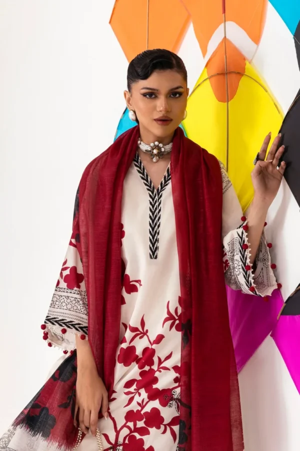 My Fashion Road Sana Safinaz Mahay Spring ’26 Unstitched Suit Vol. 1 | 001B