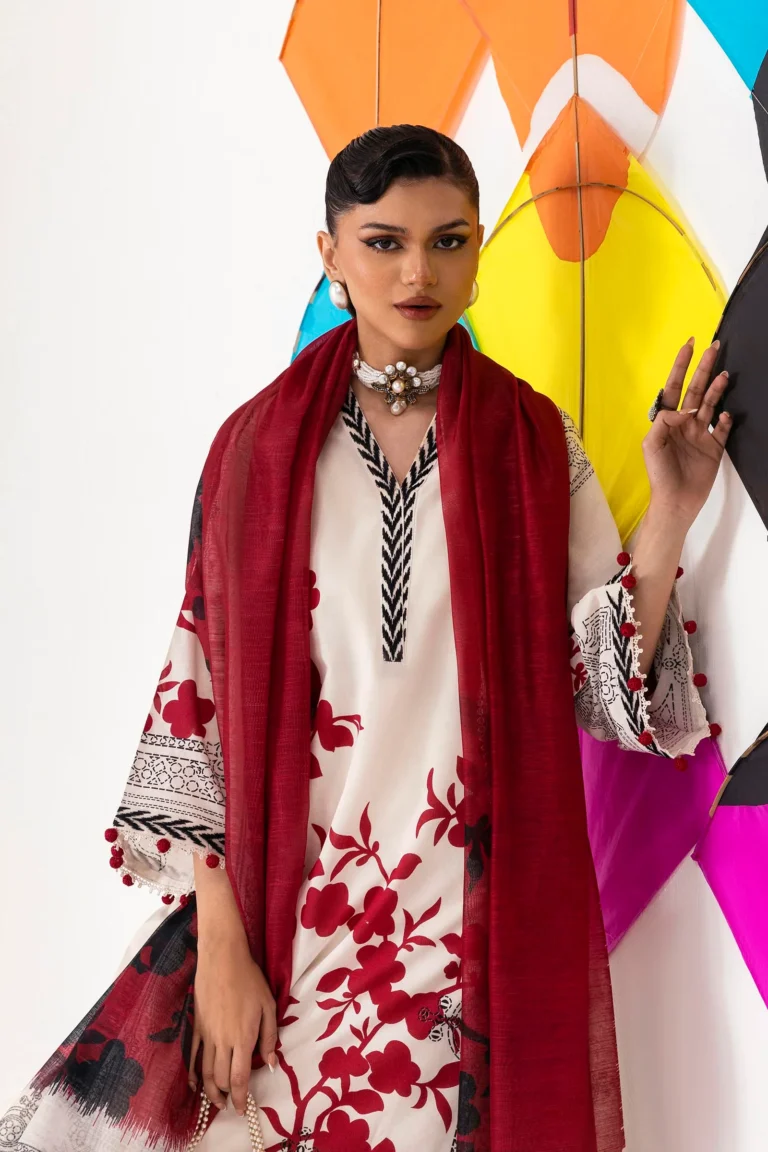 My Fashion Road Sana Safinaz Mahay Spring ’26 Unstitched Suit Vol. 1 | 001B My Fashion Road Sana Safinaz Mahay Spring ’26 Unstitched Suit Vol. 1 | 001B