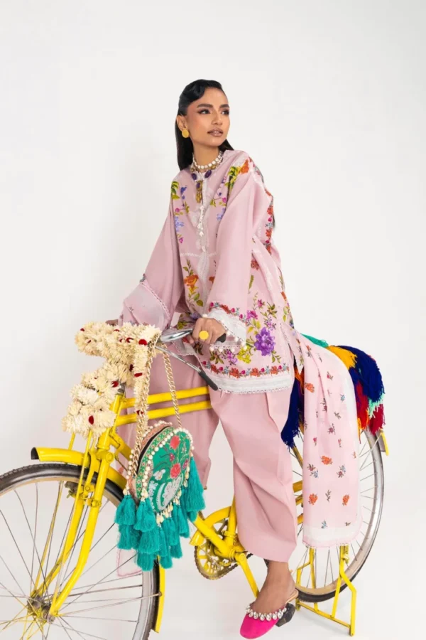My Fashion Road Sana Safinaz Mahay Spring ’26 Unstitched Suit Vol. 1 | 003B