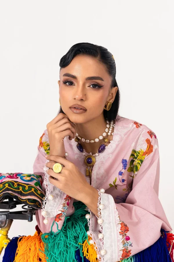 My Fashion Road Sana Safinaz Mahay Spring ’26 Unstitched Suit Vol. 1 | 003B